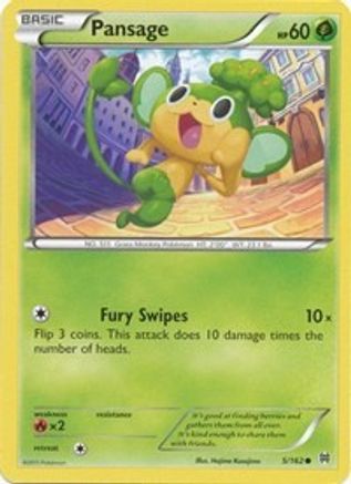 Pansage (5/162) [XY: BREAKthrough]