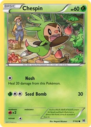 Chespin (7/162) [XY: BREAKthrough]