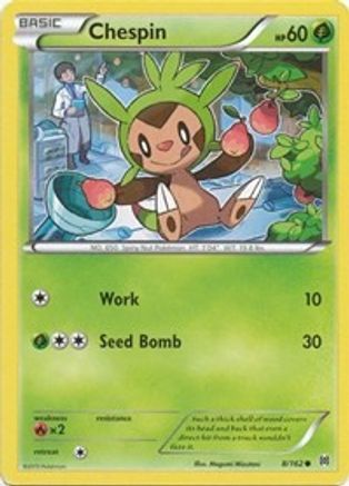 Chespin (8/162) [XY : PERCÉE] 