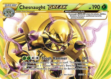 Chesnaught BREAK 12/162 - [XY  BREAKthrough] Holofoil