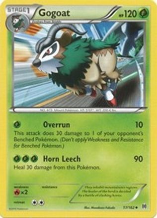 Gogoat (17/162) [XY : PERCÉE] 