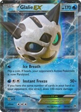 Glalie EX (34/162) [BKT XY BREAKthrough] Holofoil
