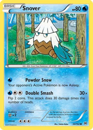 Snover (39/162) [XY : PERCÉE] 