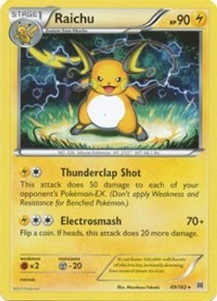 Raichu (49/162) [XY : PERCÉE] 