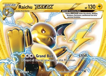 Raichu BREAK (50/162) [XY : PERCÉE] 