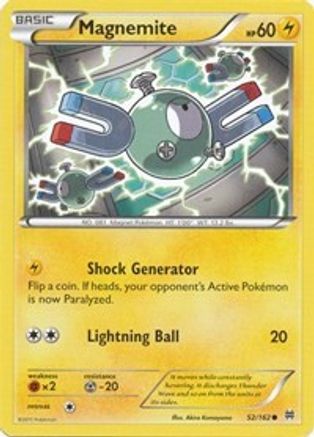 Magnemite (52/162) [XY: BREAKthrough]