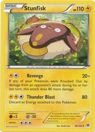 Stunfisk (56/162) [XY : PERCÉE] 