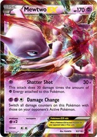 Mewtwo EX (62/162) [XY : PERCÉE] 