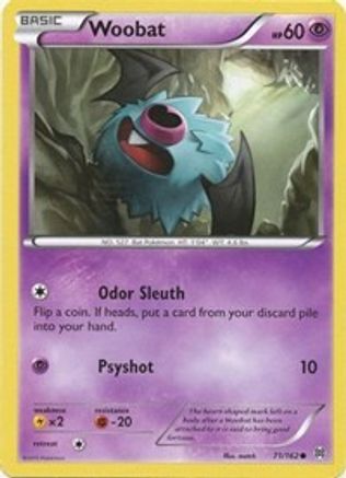 Woobat (71/162) [XY : PERCÉE] 