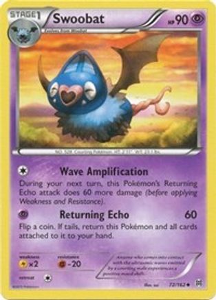 Swoobat (72/162) [XY : PERCÉE] 