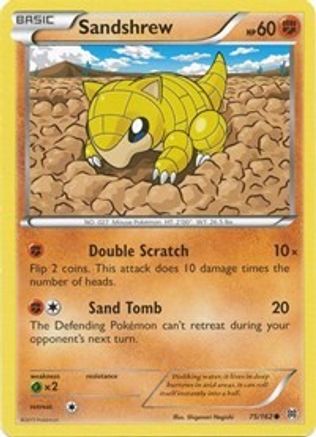 Sandshrew (75/162) [XY : PERCÉE] 