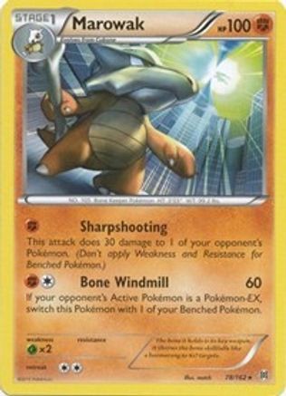 Marowak 78/162 - [XY  BREAKthrough]