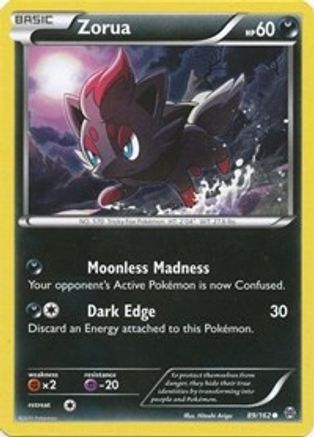 Zorua (89/162) [XY : PERCÉE] 