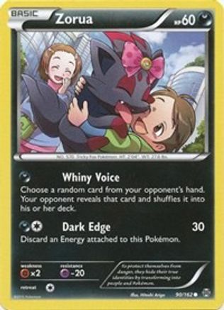 Zorua (90/162) [XY : PERCÉE] 