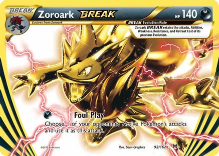 Zoroark BREAK (92/162) [BKT XY BREAKthrough] Holofoil
