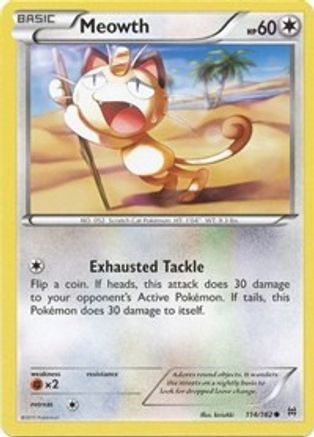 Miaouss (114/162) [XY : PERCÉE] 