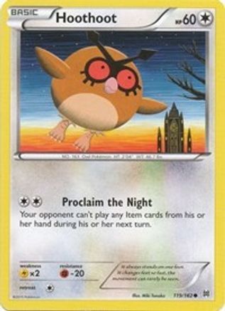 Hoothoot 119/162 - [XY  BREAKthrough]
