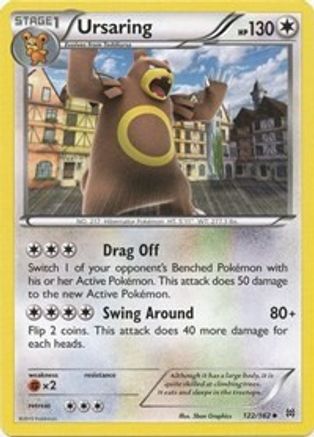 Ursaring (122/162) [XY : PERCÉE] 