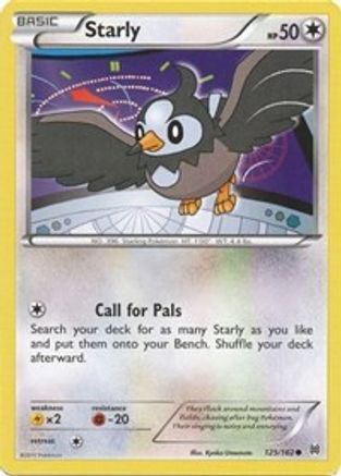 Starly (125/162) [XY : PERCÉE] 