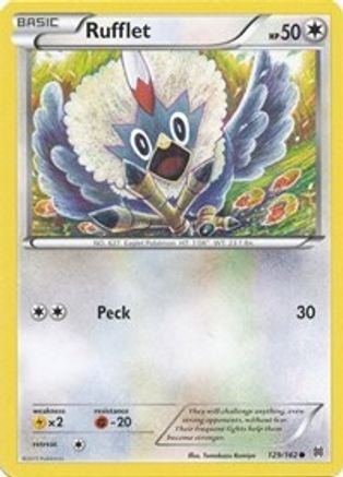 Rufflet (129/162) [XY : PERCÉE] 