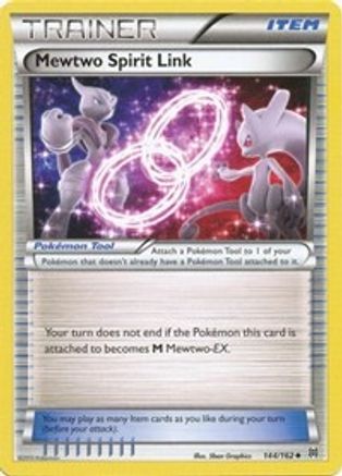 Mewtwo Spirit Link (144/162) [XY: BREAKthrough]