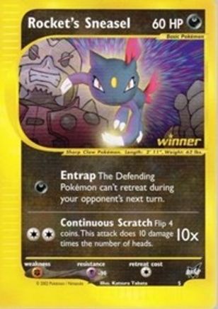 Rocket's Sneasel - 5 [Winner] - [Best of Promos]