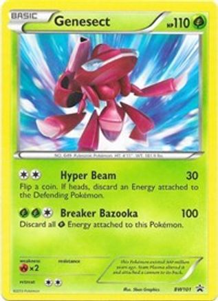 Genesect (BW101) [Noir et blanc : promotions Black Star] 