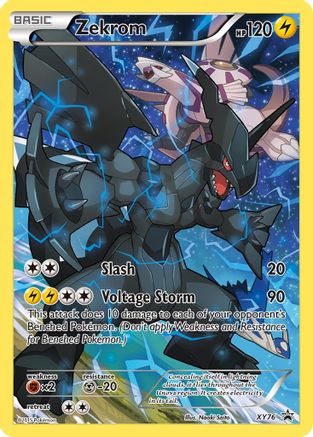 Zekrom (Full Art Promo) XY76/211 - [XY Promos] Holofoil