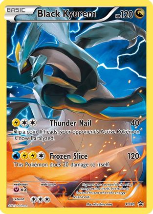 Kyurem noir (XY80) (Promotion artistique complète) [XY : Promos Black Star] 