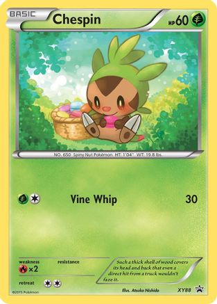 Chespin (Collector Chest) XY88/211 - [XY Promos] Holofoil