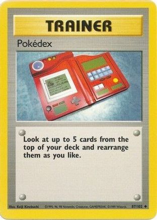 Pokedex (87/102) [Base Set Unlimited]