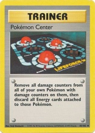 Pokemon Center (85/102) [Ensemble de base illimité] 