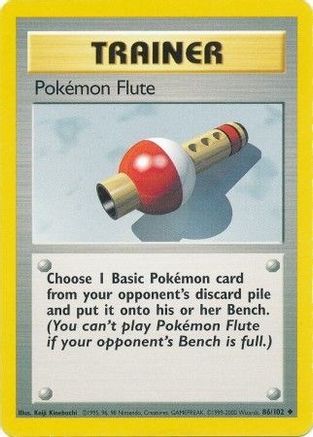 Pokemon Flute 86/102 - [Base Set]