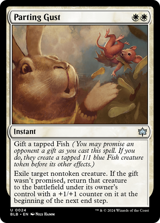 Parting Gust (BLB-024) - [Bloomburrow] Foil