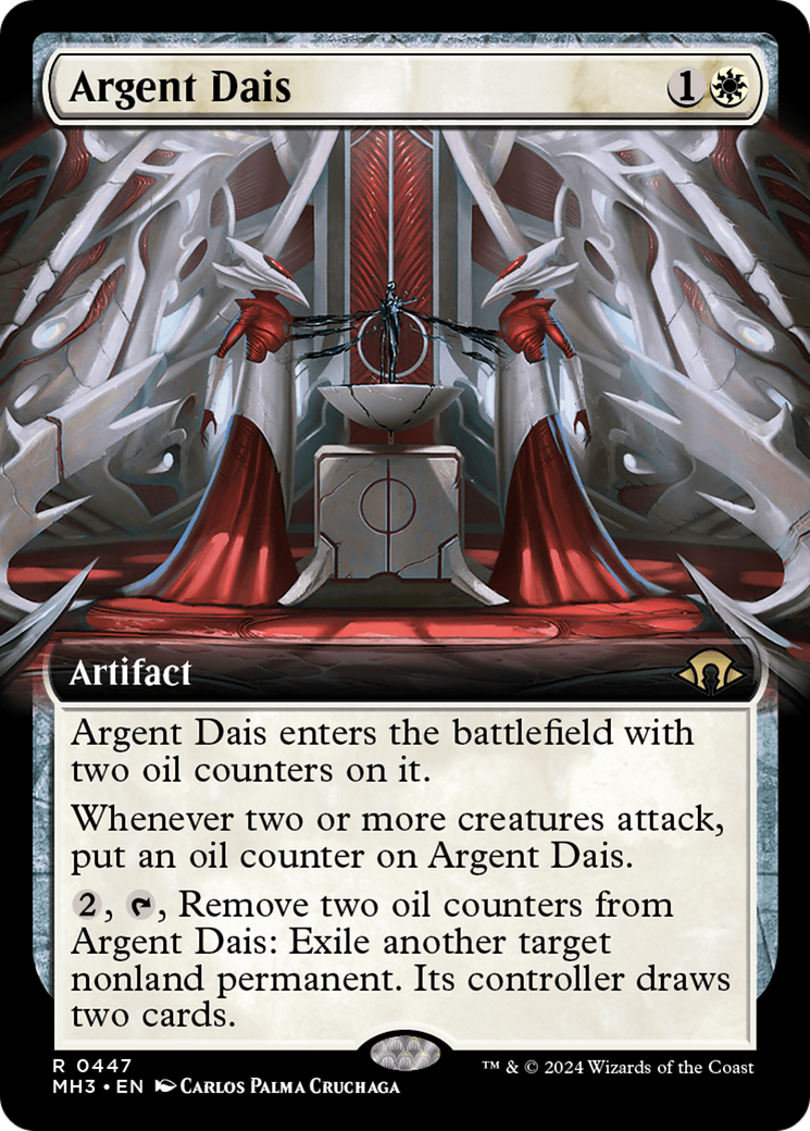 Argent Dais (MH3-447) - [Modern Horizons 3] : (Art étendu)