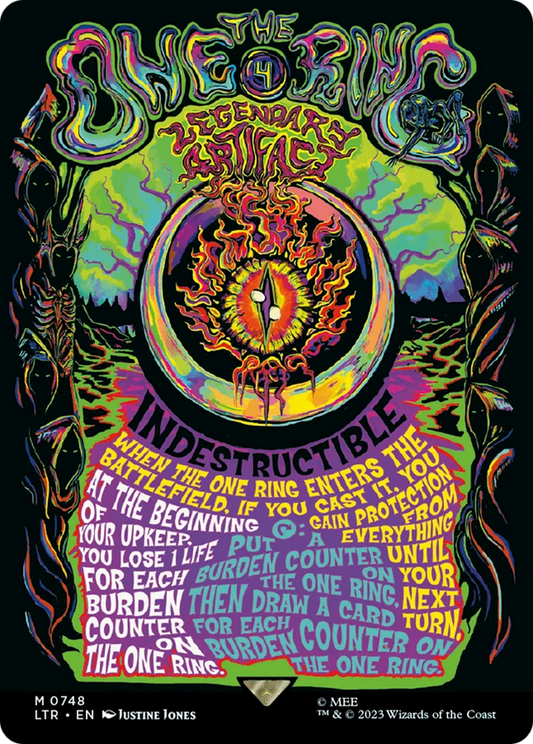 The One Ring (LTR-748) - [The Lord of the Rings: Tales of Middle-earth] (Borderless) Foil