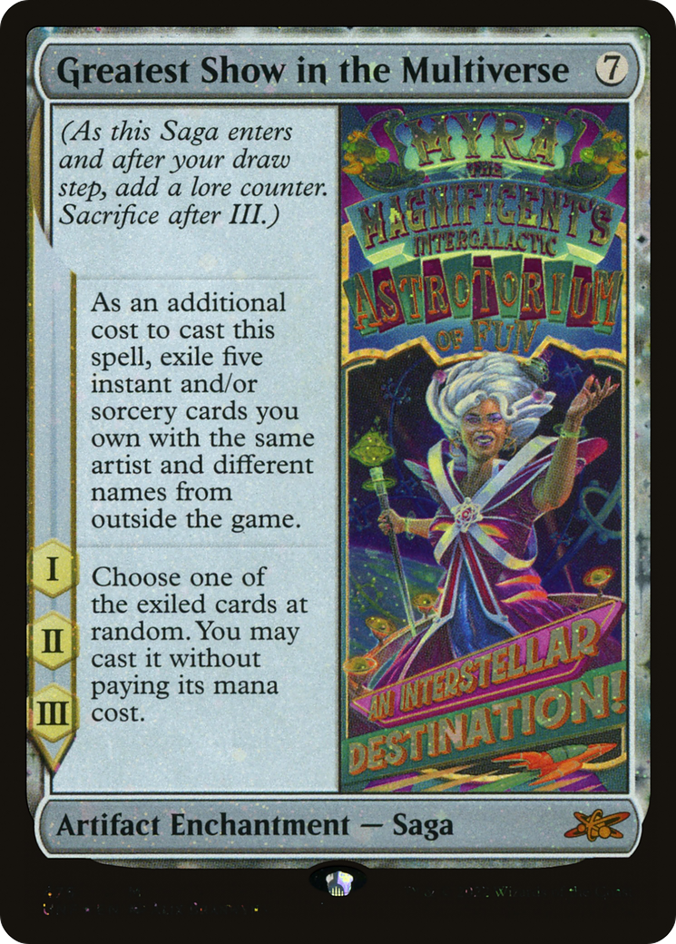 Greatest Show in the Multiverse (UNF-475) - [Unfinity] Foil