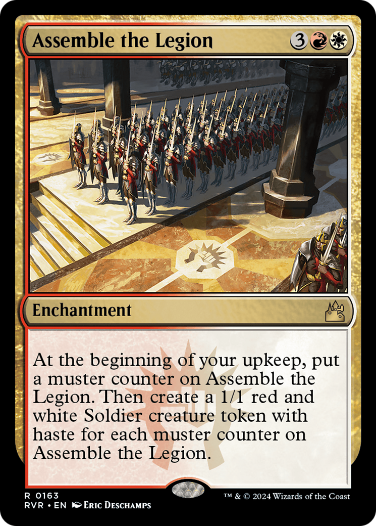 Assemble the Legion (RVR-163) - [Ravnica Remastered] Foil