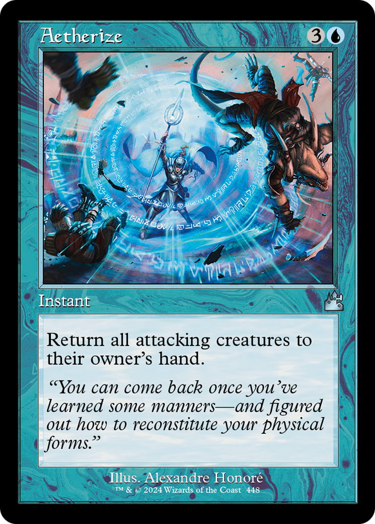 Aetherize (RVR-448) - [Ravnica Remastered]