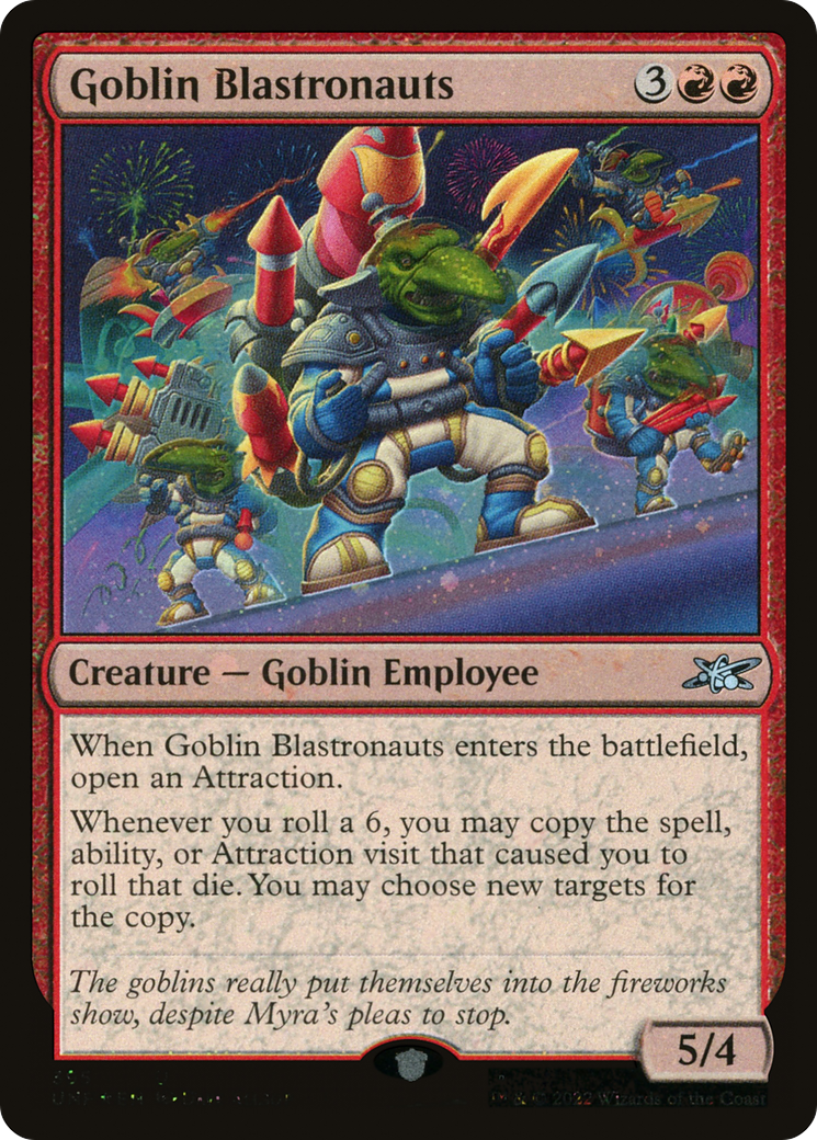 Goblin Blastronauts (UNF-395) - [Unfinity] Foil