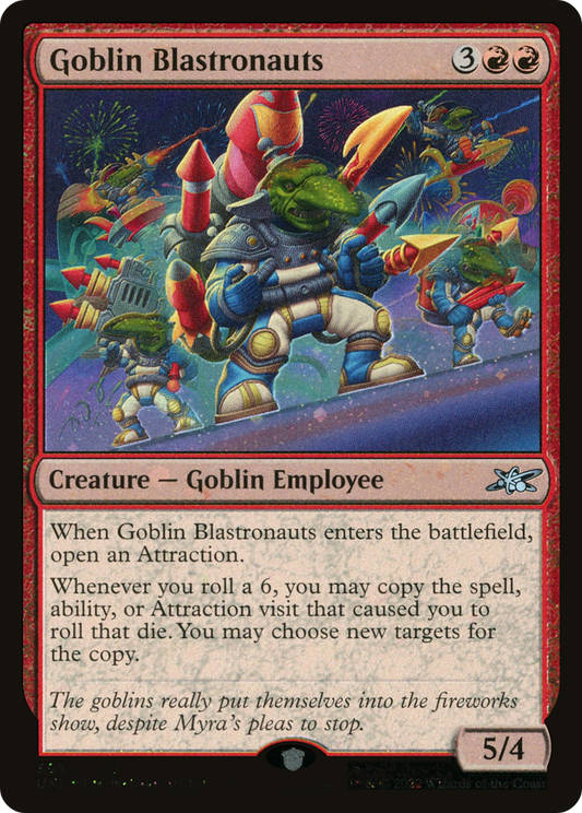 Goblin Blastronauts (UNF-395) - [Unfinity] Foil