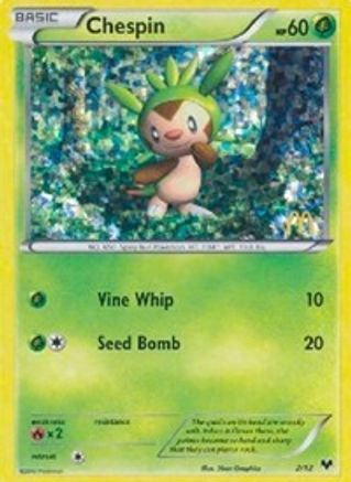 Chespin - 2/12/12 - [McDonalds Promos 2014] Holofoil