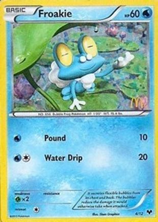 Froakie (4/12) [Promos McDonald's : Collection 2014] 
