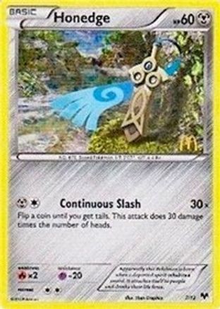 Honedge (7/12) [Promos McDonald's : Collection 2014] 
