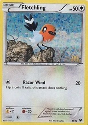 Fletchling (11/12) [Promos McDonald's : Collection 2014] 