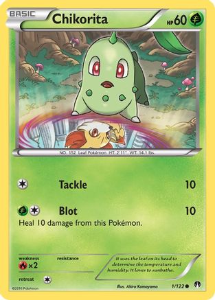Chikorita (1/122) [XY : point de rupture] 