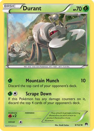 Durant (9/122) [XY : point de rupture] 