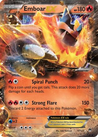 Emboar EX 14/122 - [XY  BREAKpoint] Holofoil