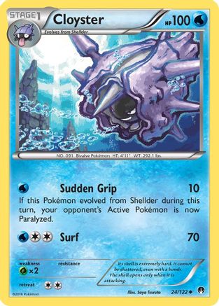 Cloyster 24/122 - [XY  BREAKpoint]