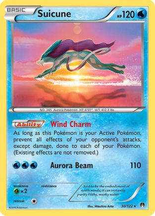 Suicune (30/122) [XY : BREAKpoint] 